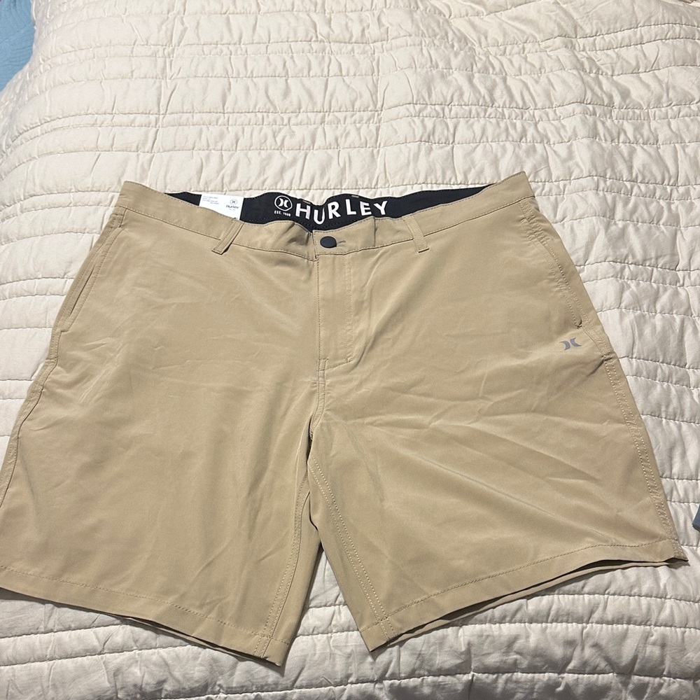 Hurley Tan Men's Hybrid Shorts